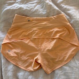 lululemon athletica Women's Peach Athletic Shorts
